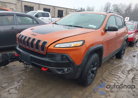 2016 Jeep Cherokee Trailhawk z USA, uszkodzony, nr VIN 1C4PJMBS1GW243809